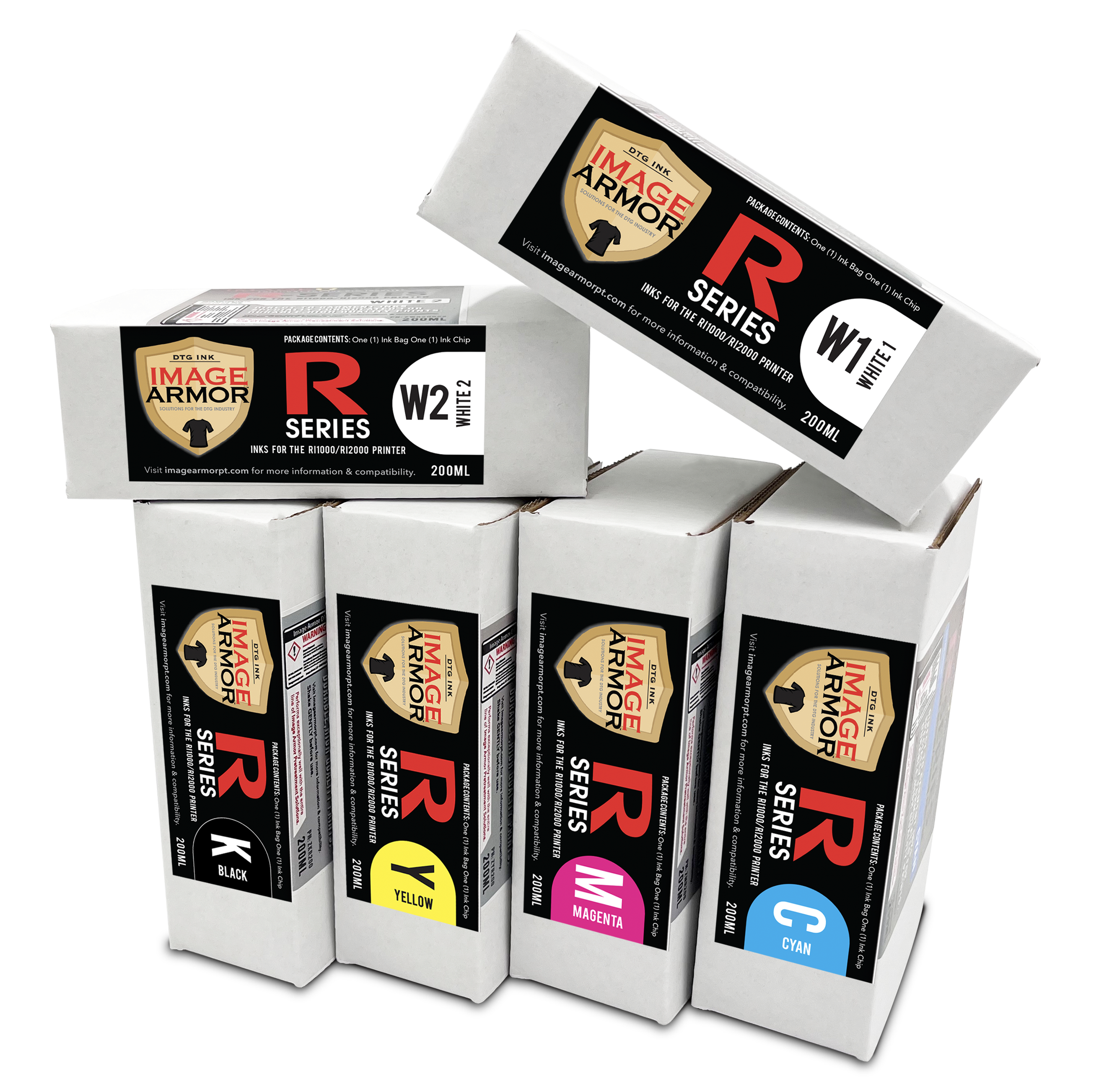 Ri1000 and Ri2000 ink for Ricoh DTG printers